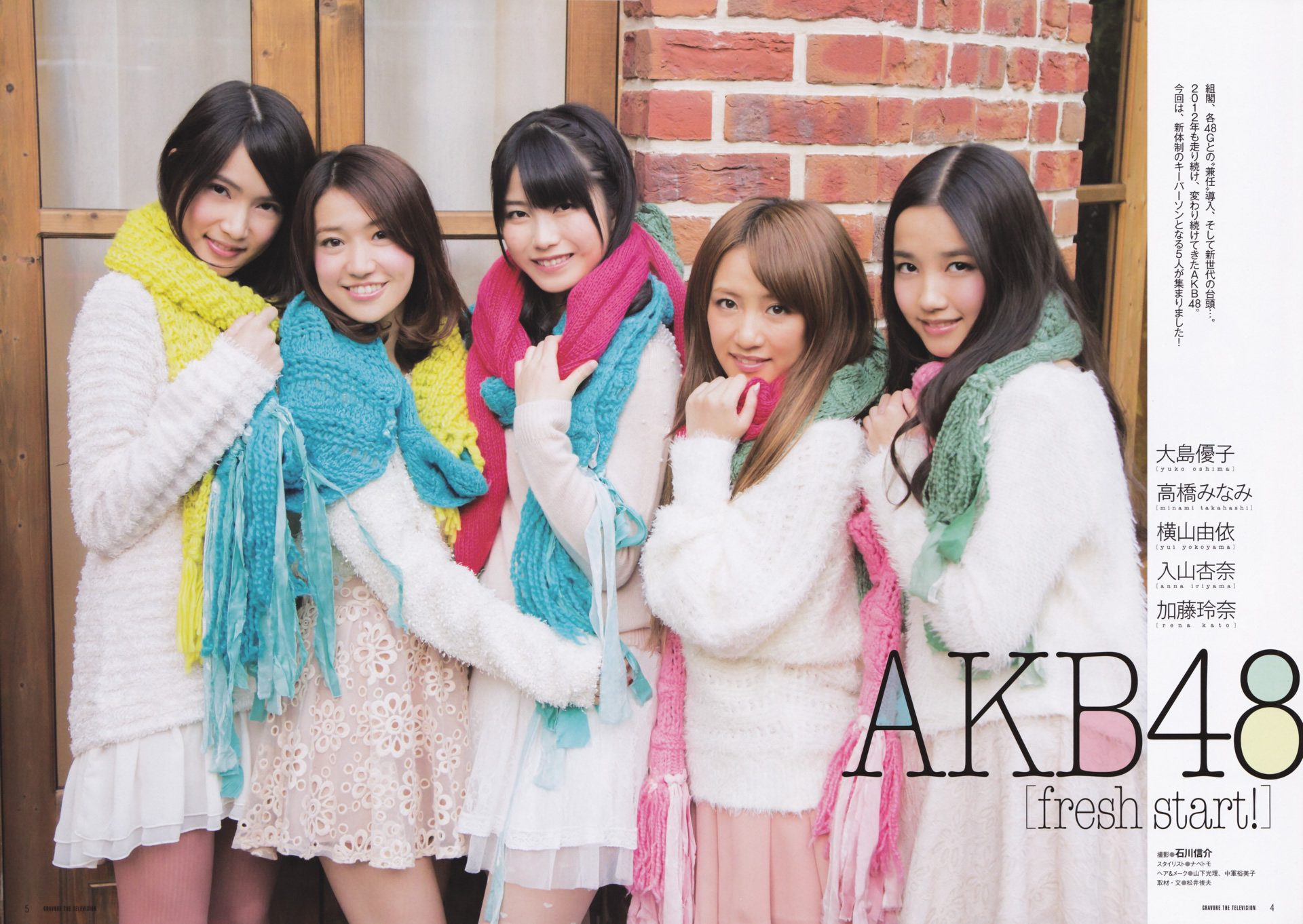 Akb48 Iriyama Anna Kato Rena Magazine Oshima Yuko Takahashi Minami Yokoyama Yui Picture Board Hello Online