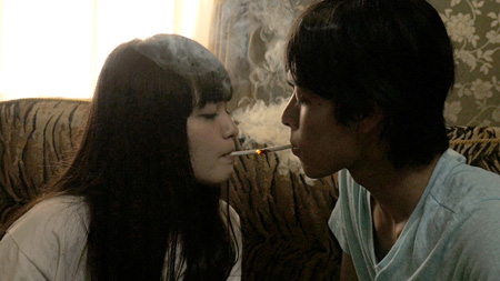 Asuka Hinoi appears in another film: "XXX Kiss Kiss Kiss" (2015)