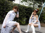 
Tsuji Nozomi,


Kago Ai,


W,

