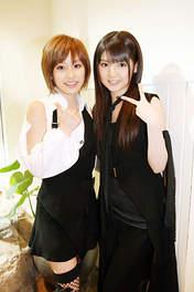 
Michishige Sayumi,


Takahashi Ai,

