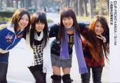 
Iwashima Manami,


Nakayama Nana,


Suma Ai,


Abe Asami (Kansai),


SI☆NA,

