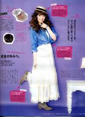 
Michishige Sayumi,


Magazine,

