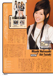 
Natsuyaki Miyabi,


Tsugunaga Momoko,


Suzuki Airi,


Buono!,


Magazine,

