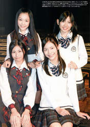 
Matsui Jurina,


Ishida Anna,


Mukaida Manatsu,


Mori Sayuki,


Magazine,

