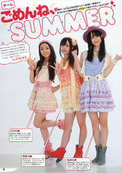 
SKE48,


Matsui Rena,


Ishida Anna,


Mukaida Manatsu,


Magazine,

