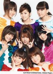 
Morning Musume,


Niigaki Risa,


Michishige Sayumi,


Tanaka Reina,


Kamei Eri,


Mitsui Aika,


"Li Chun, Junjun",


"Qian Lin, Linlin",


Takahashi Ai,

