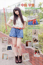 
Nakajima Saki,


Magazine,

