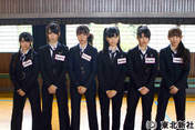 
Nito Moeno,


Fujie Reina,


Shimazaki Haruka,


Yamauchi Suzuran,


Yokoyama Yui,


Kikuchi Ayaka,

