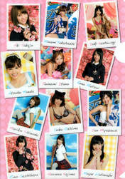 
Itano Tomomi,


Kashiwagi Yuki,


Kojima Haruna,


Maeda Atsuko,


Matsui Rena,


Miyazawa Sae,


Oshima Yuko,


Sashihara Rino,


Shinoda Mariko,


Takahashi Minami,


Takajo Aki,


Watanabe Mayu,

