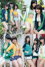 
Abe Maria,


AKB48,


Ichikawa Miori,


Iriyama Anna,


Magazine,


Nakamata Shiori,


Nakamura Mariko,


Oba Mina,


Shimada Haruka,


Shimazaki Haruka,


Takeuchi Miyu,


Yamauchi Suzuran,

