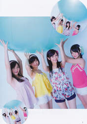 
Iwata Karen,


Kawaei Rina,


Magazine,


Shimazaki Haruka,


Watanabe Mayu,

