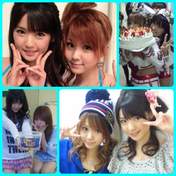 
blog,


Kamei Eri,


"Li Chun, Junjun",


Michishige Sayumi,


"Qian Lin, Linlin",


Tanaka Reina,

