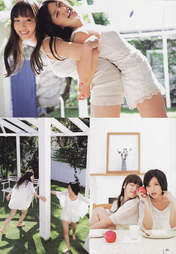 
Fukumura Mizuki,


Magazine,


Mano Erina,

