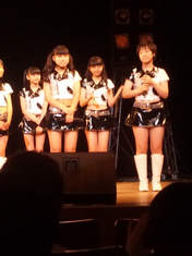 
Hamaura Ayano,


Kaneko Rie,


Tanabe Nanami,


Yoshihashi Kurumi,

