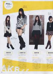 
Fujita Nana,


Kato Rena,


Kizaki Yuria,


Magazine,


Murashige Anna,

