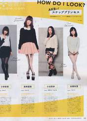 
Kobayashi Kana,


Kotani Riho,


Magazine,


Shimazaki Haruka,


Takahashi Juri,

