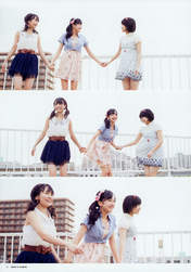 
Fuchigami Mai,


Magazine,


Tashima Meru,


Tomonaga Mio,

