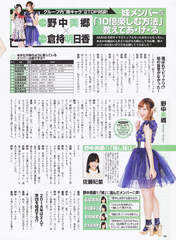
Kuramochi Asuka,


Magazine,


Nonaka Misato,


