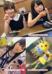 
Kojima Haruna,


Magazine,


Minegishi Minami,

