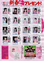 
AKB48,


HKT48,


Magazine,


NMB48,


SKE48,


