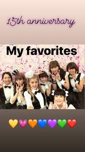 
Berryz Koubou,


Kumai Yurina,


Natsuyaki Miyabi,


Shimizu Saki,


Sudou Maasa,


Sugaya Risako,


Tokunaga Chinami,


Tsugunaga Momoko,

