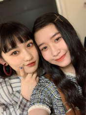 
Kasahara Momona,


Sasaki Rikako,

