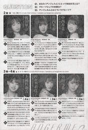 
Kamikokuryou Moe,


Katsuta Rina,


Murota Mizuki,


Nakanishi Kana,


Sasaki Rikako,


Takeuchi Akari,

