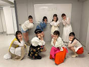 
Danbara Ruru,


Funaki Musubu,


Kiyono Momohime,


Miyamoto Karin,


Morito Chisaki,


Niinuma Kisora,


Nishida Shiori,


Okamura Homare,

