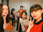 
Hashisako Rin,


Kamikokuryou Moe,


Kasahara Momona,


Kawamura Ayano,


Tamenaga Shion,

