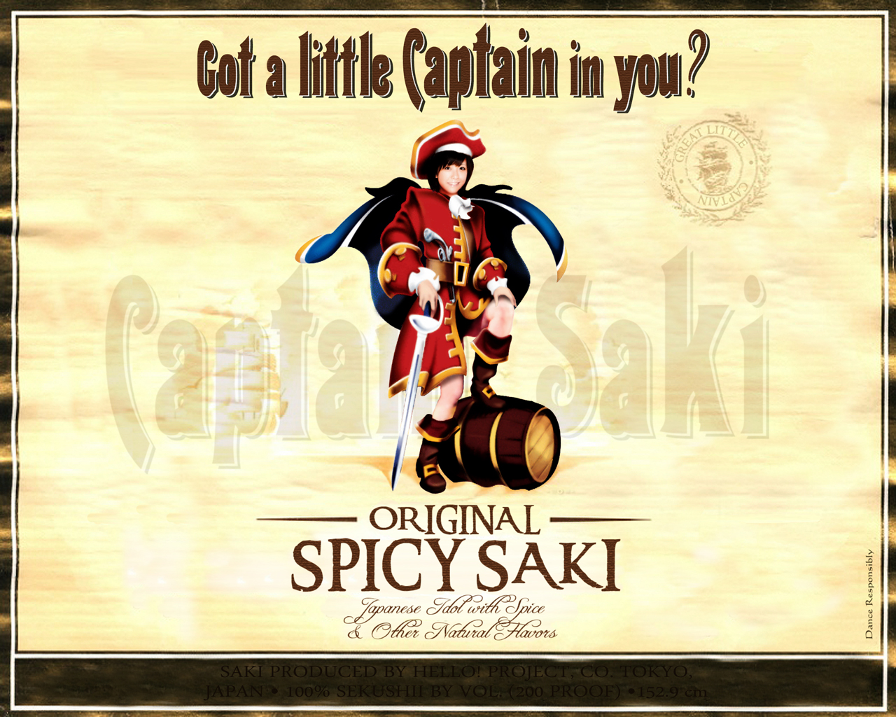 Got a little Captain in you?