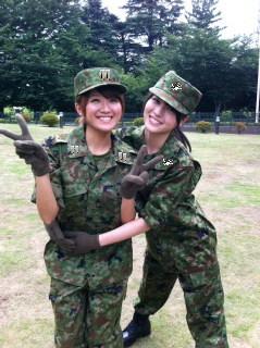 Commander Maimi Yajima & First Lieutenant Chinami Tokunaga