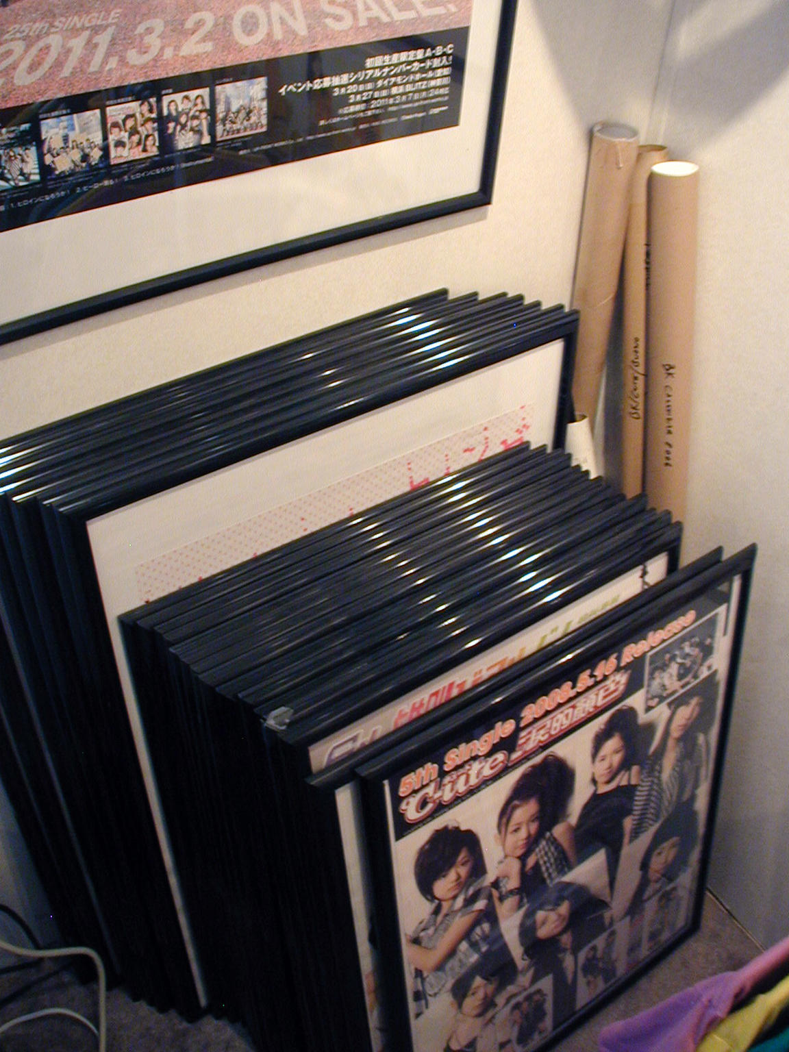 Framed H!P Posters with no place to go...